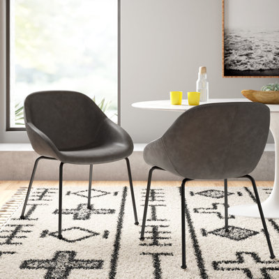 Chaise d'appoint rembourrée Garner