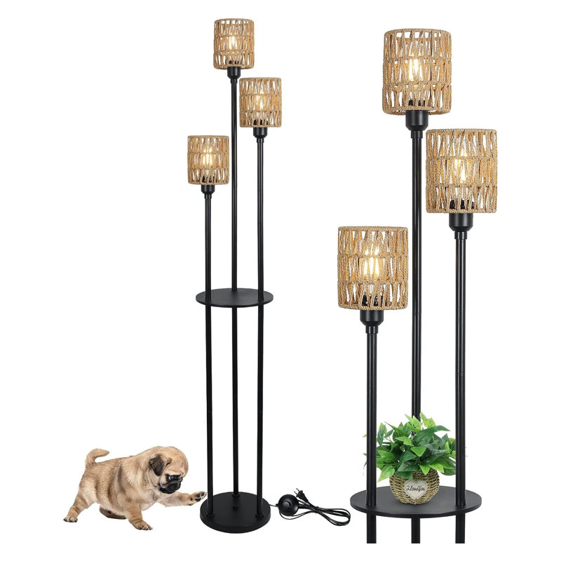 Lampe sur pied Boho