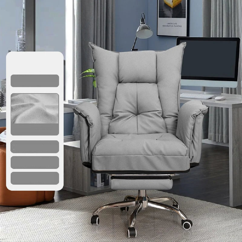 Museerah Genuine Leather Side Chair