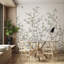 Papier peint floral peint à la main Whispering Blooms-678761803-678116743