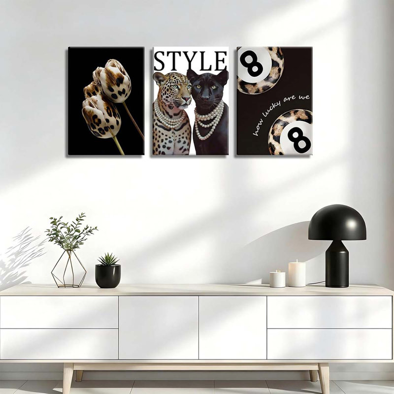 3 Piece Wrapped Canvas Print