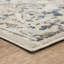 Tapis bleu à motif floral Margarida-1229531596