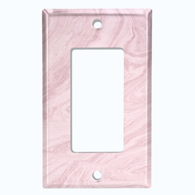 Patterned 1 - Gang Rocker Standard Wall Plate