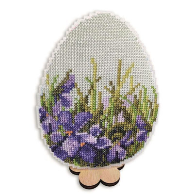 Trousse de broderie au point de croix comptée « Œuf de Pâques » par Alisena 8103A