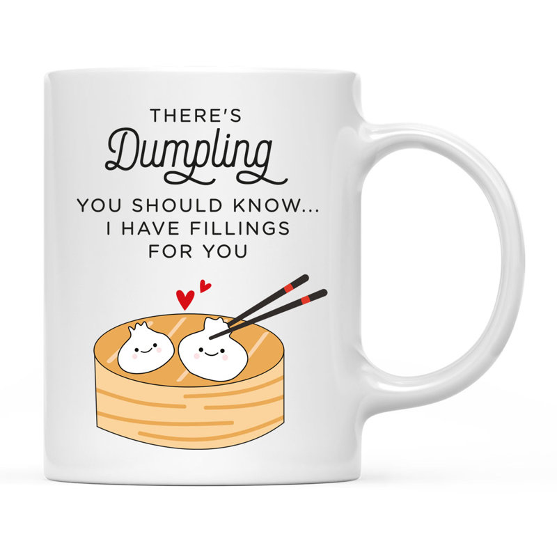 Tasse à café Funny Food pun, Dumpling