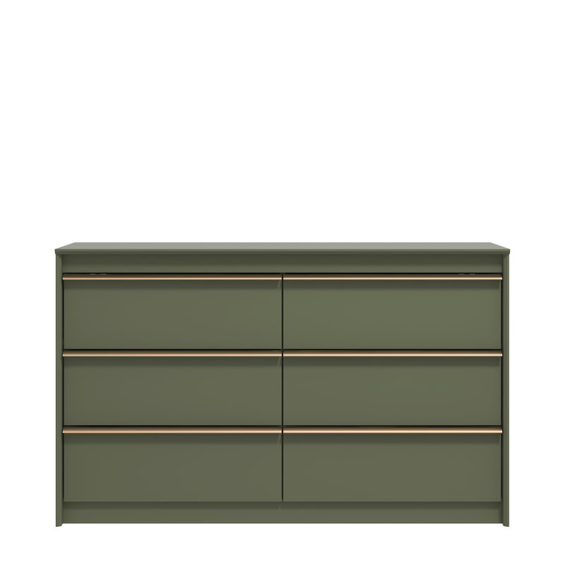 Queensland 6 Drawer Chest of Drawers