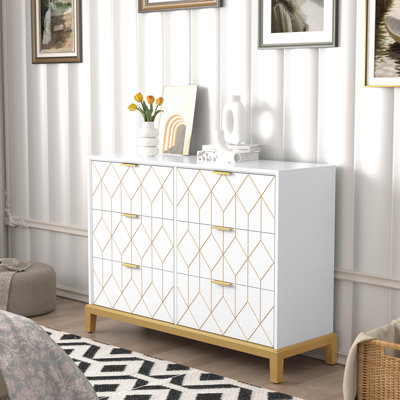 Jashae 46.2'' W 6 - Drawer Dresser