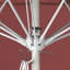 Parasol de jardin commercial en bois gris 11 pi-693176610
