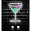 Enseigne lumineuse 15,35 po Martini Glass