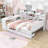 Assante Daybed with Integrated Desk and Built-in Storage Drawers-657524862-657524857