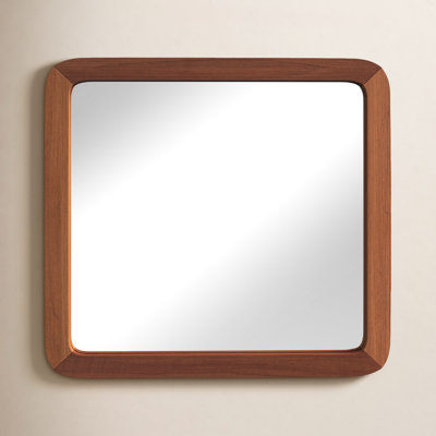 Wrightia 40" Mahogany Accent Mirror