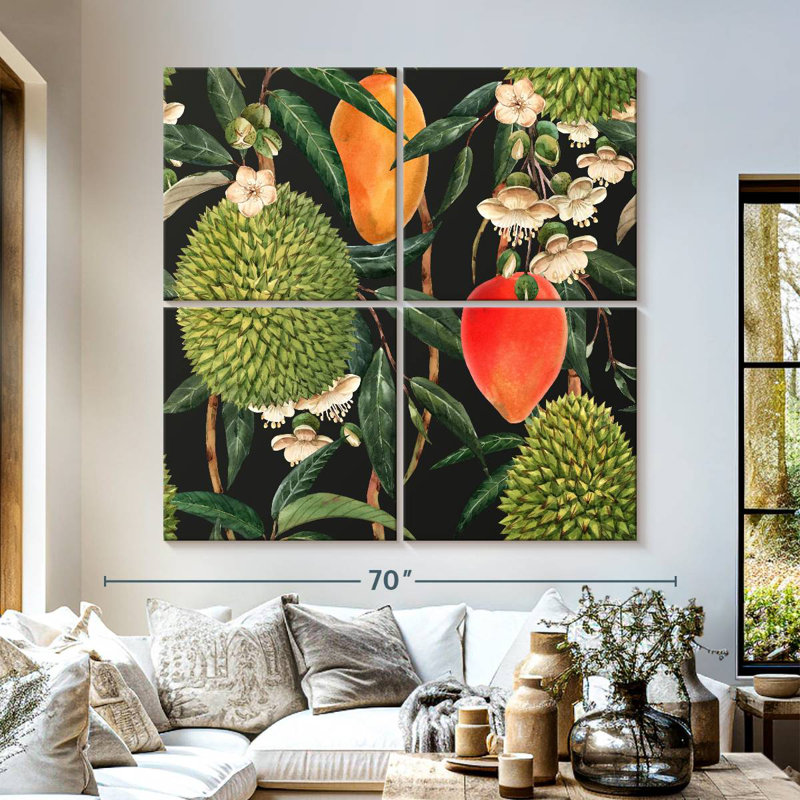 Fruits, 57" H x 57" W