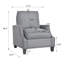 Ensemble de canapé de salon moderne 3 pièces avec canapé modulaire, causeuse et fauteuil pour espaces compacts.