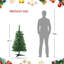 Arbre de Noël pin vert 3 pi