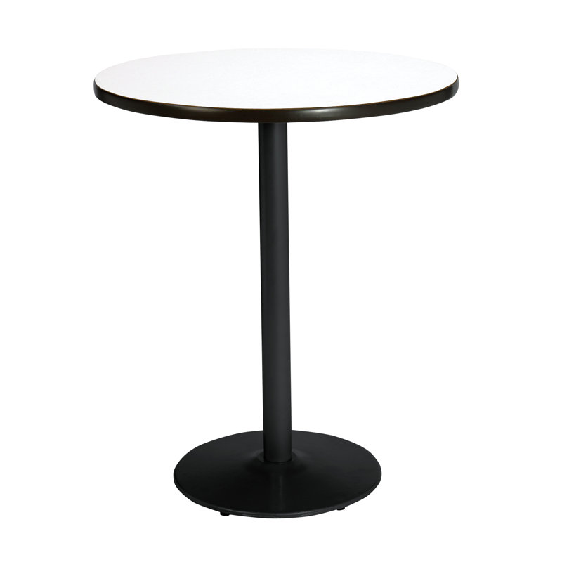 Ensemble de table de salle à manger et de chaises 36 po L, 36", Lin frais, Noir