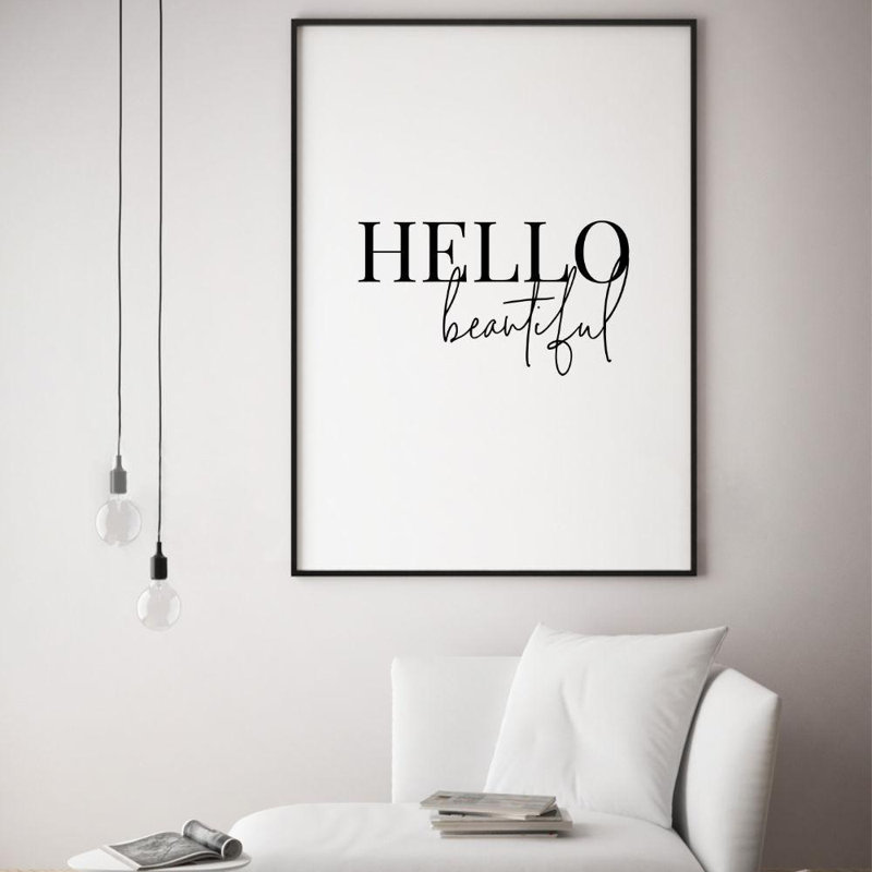 Print, Black Oak Frame, 31 cm H x 22 cm W x 2.5 cm D