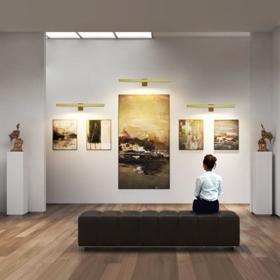 Syeeda Dimmable LED Wall Mount Picture Light with Remote