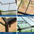 8×12 FT Polycarbonate Greenhouse, Walk-In Outdoor Garden Green House with Aluminum Frame, Roof Vent, Quick-Setup, Silver-121429991-121429992