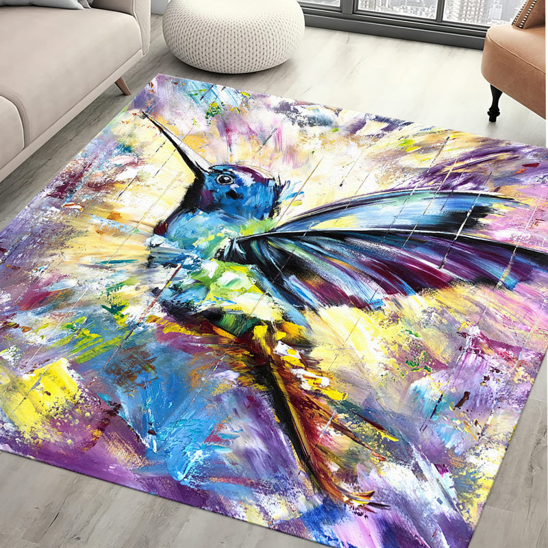 Stylish Non Woven Soft Type Printed Rug with Intricate Floral Pattern for a Sophisticated Touch in Your Living Room or Bedroom
