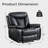 Mehrab 40.6" Wide Modern Diamond Home Theater Seating With Power Button And USB -100929819