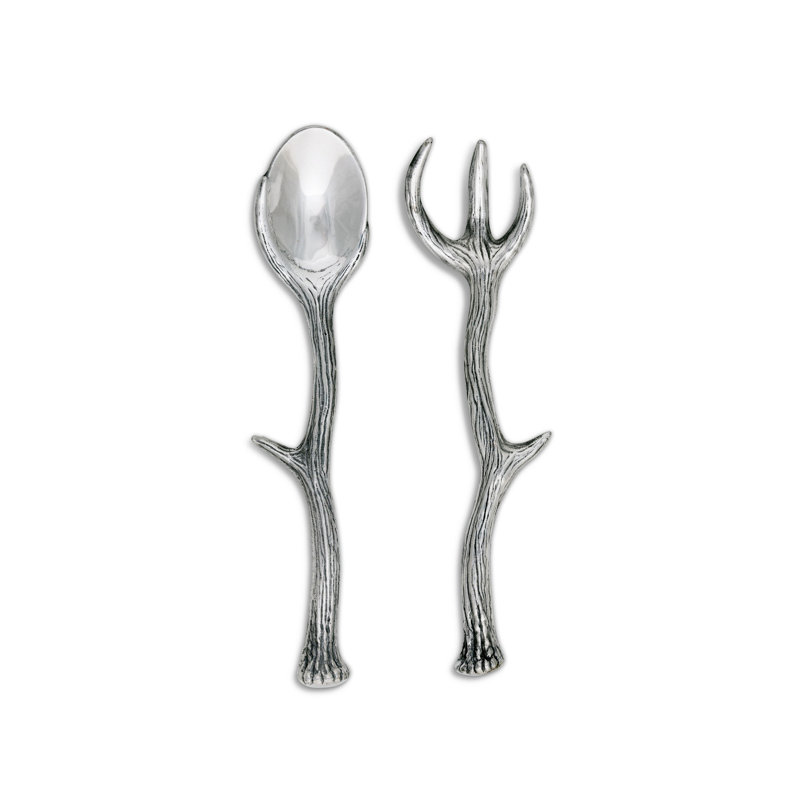 Antler Salad Servers