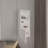 Obregon 43" Tall One-Door Wall Cabinet  With Two Open Shelves, Medicine Cabinet-860420085