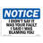 Osha Notice I Didn't Say It Was Your Fault I Said I Sign