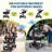Lightweight Double Stroller for Twins and Toddlers – Side by Side or Tandem, Compact Fold, High Landscape Seats & Adjustable Canopy, 5-Point Harness, Parent Cup Holders – Light Gray-126359856