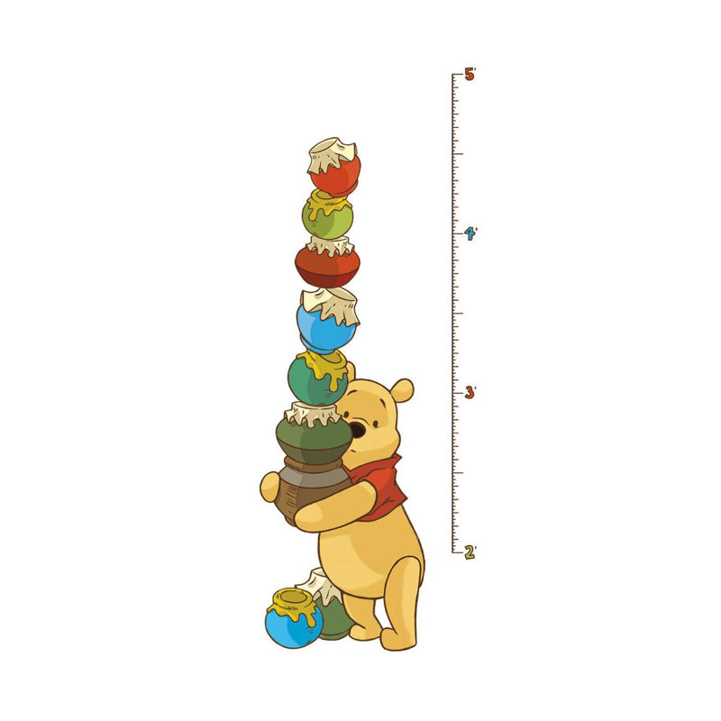 Adhésif graphique croissance pooh