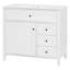 Meuble-lavabo autoportant 36 po avec lavabo 36 po, 4 tiroirs et portes à fermeture en douceur-133488899-133488901