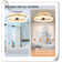 Museau Ceiling Fan with LED Lights