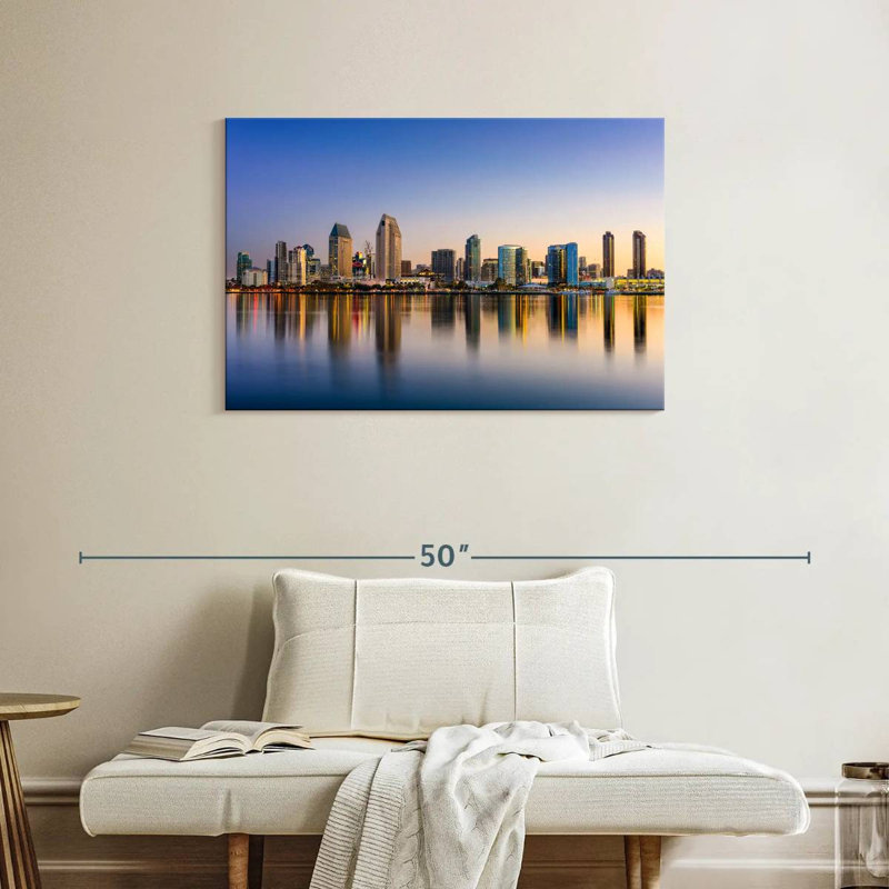 Sireci Downtown San Diego, 24" H x 36" W