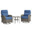 Ensemble de 3 chaises pivotantes d'extérieur Alakai avec coussin de 15 cm et table d'appoint-1419888606-1537477990