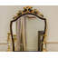 Flat Solid Wood Beveled Dresser Mirror