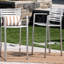 29,50 "d'extérieur pour patio, de 2 - argent, rouille - cadre en aluminium et avec porte-revues