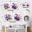 Bouquet de coquelicots bleu et mauve I - coquelicots-1475534717