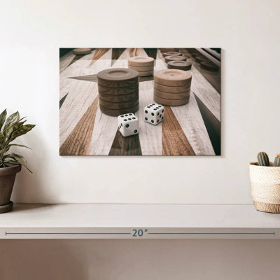 Senne Wooden Backgammon Board