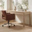 Wiley Solid Wood Writing Desk-2096056424
