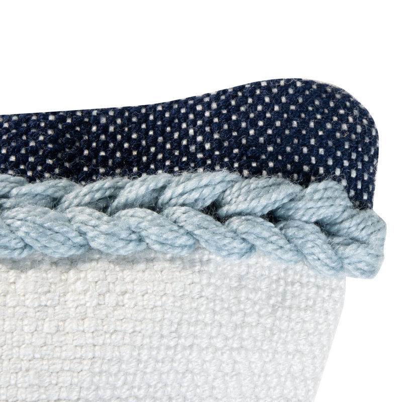 Textured Outdoor Throw Pillow