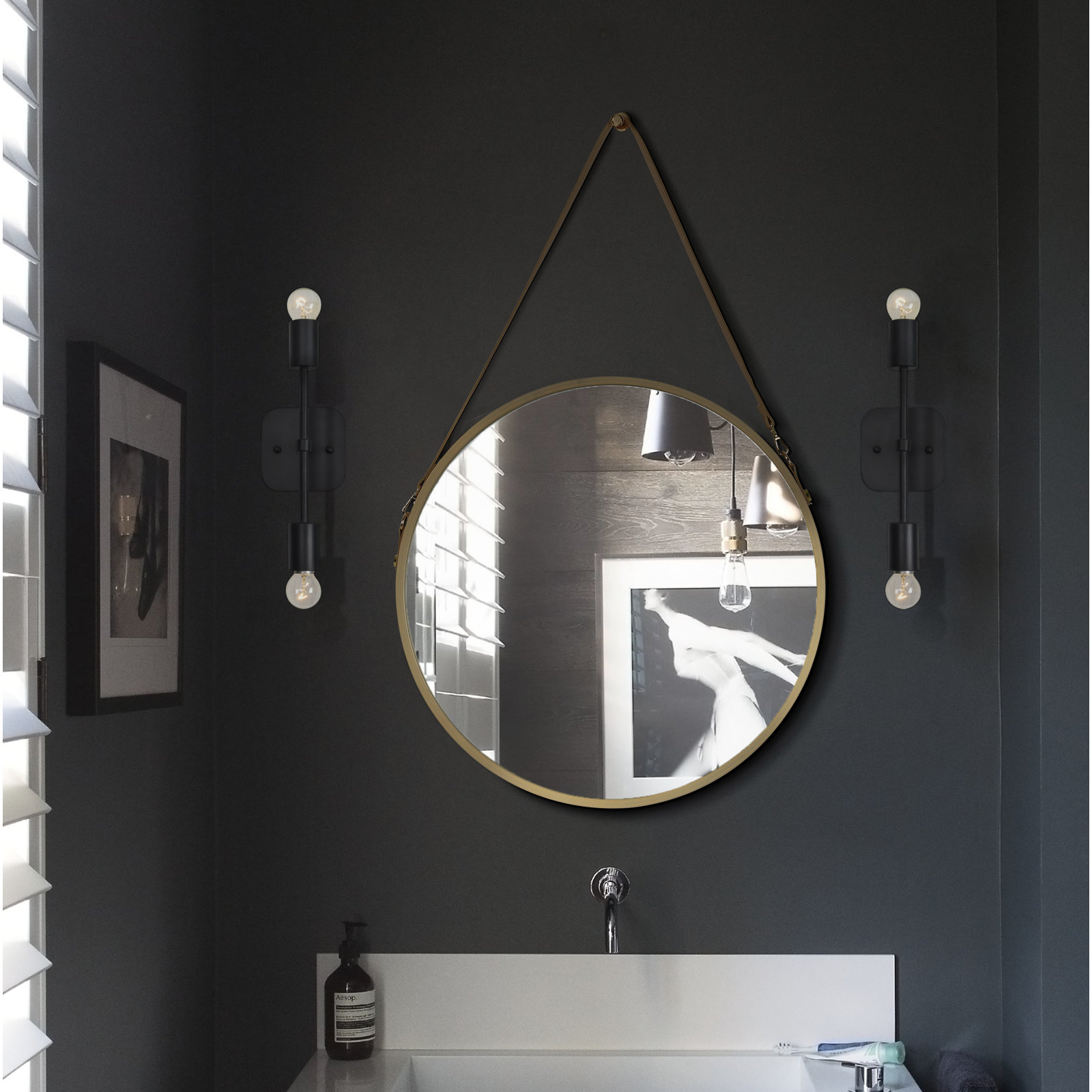 Lund 2 Light Dimmable Armed Sconce