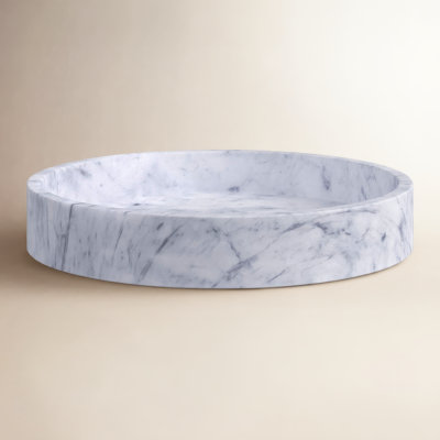 Matheson Genuine Marble Decorative Tray