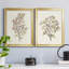 «Twig Study I», ensemble de 2 impressions sur toile encadrées-864421125-864421124