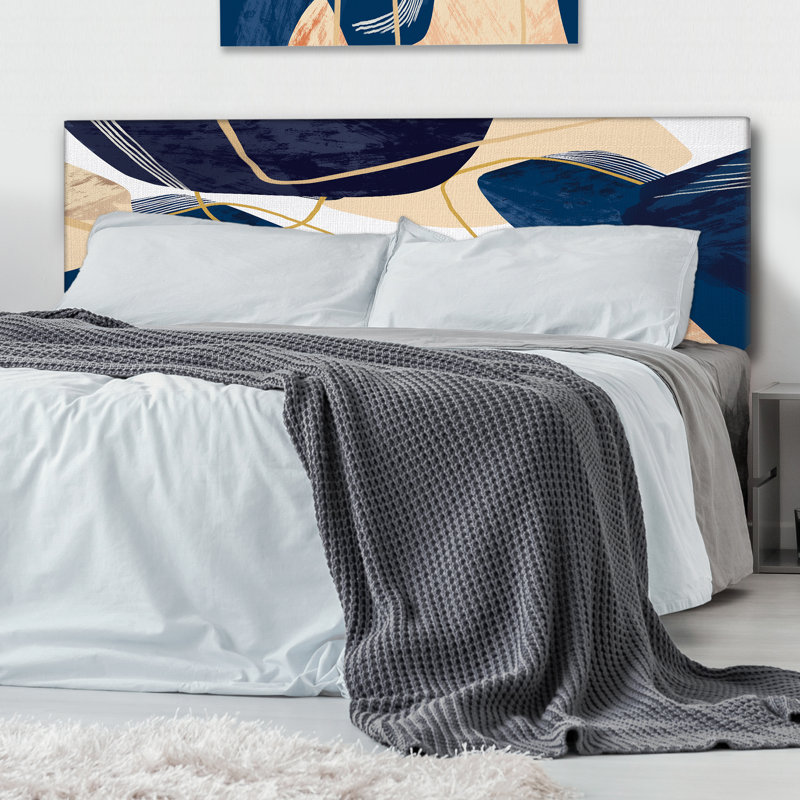 Gregoriu Upholstered Panel Headboard, Queen