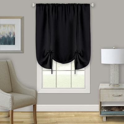 Rideau simple semi-diaphane avec passe-tringle Scarbrough