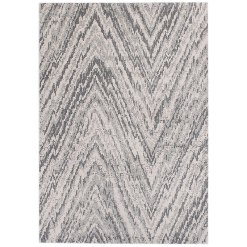 Chevron Rug, Rectangle 5'3" x 7'7"