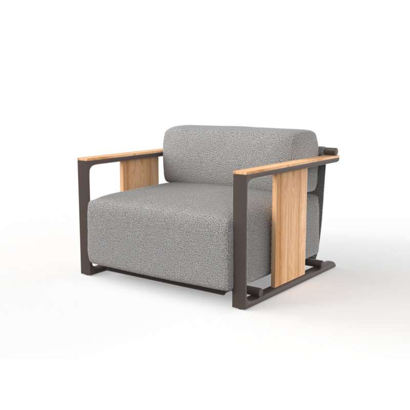 Tulum Lounge Chair, White