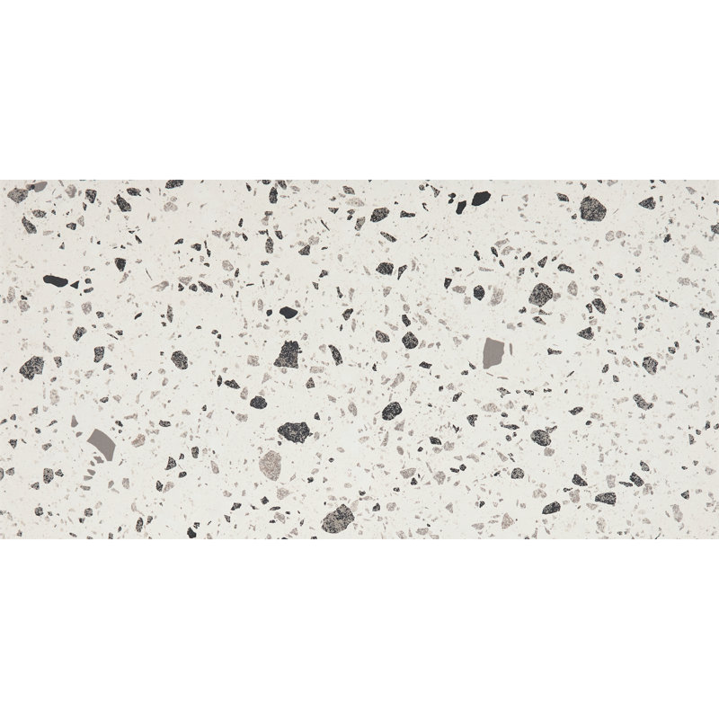 Daltile Poke 12 x 24 Glazed Porcelain Floor Tile (9 PCS Per Carton) (17.60 SQFT Per Carton), Cloud Flecks