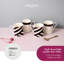 Mikasa Luxe Deco China Mugs, 380ml