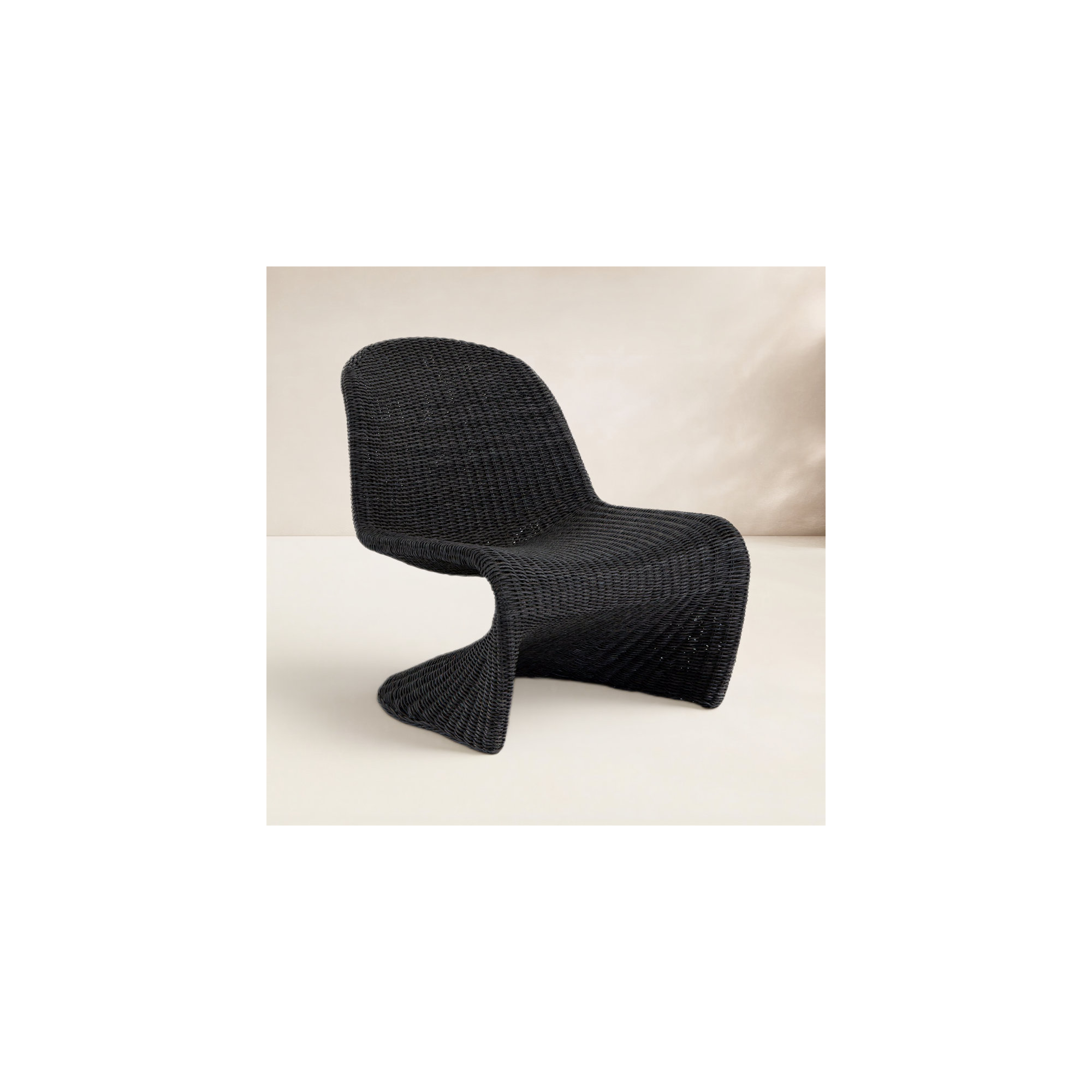 Daughtery Patio Chair, Vintage Coal