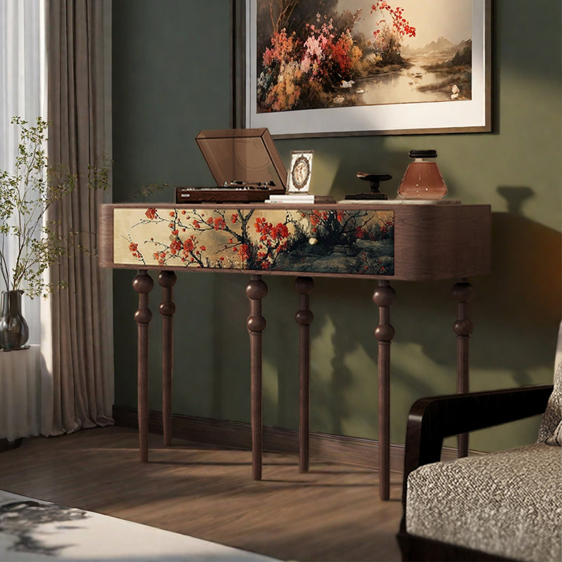 Multifunctional decorative console table